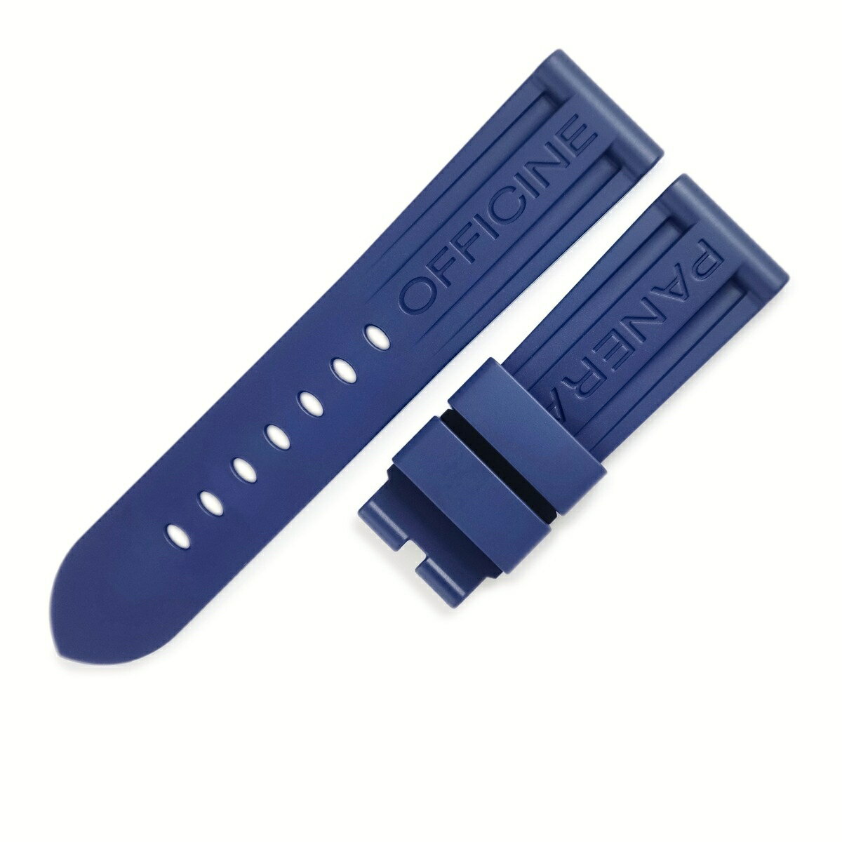 　送料無料　　ラッピング対応　在庫位置：大阪 心斎橋 本社※本社での現物確認はご対応しておりません。ご希望の場合には一度ご連絡くださいませ。TEL 06-6786-8953 11:00～17:00 土日祝定休スペック・付属品詳細商品問い合わせID240500490792コンディションSブランドパネライモデル純正 ルミノール用 ラバーバンド型番-重さ約20.2g素材ラバー カラーベルト素材/カラーラバー付属品-・※保護シールは検品時にはがしております。詳細・特記★弊社で記載していない場合には、適応モデルなどはお答えしかねます。詳細サイズやお写真で形状をご確認の上で、お客様でご判断・ご検討お願いいたします。ケース側ベルト幅：24mm　尾錠側ベルト幅：22mm剣先側全長：124mm　尾錠側全長：74mm未使用展示品（未使用品では御座いますが、展示時/保管時/撮影時に付く僅かなスレなどにつきましてはご了承くださいませ。）