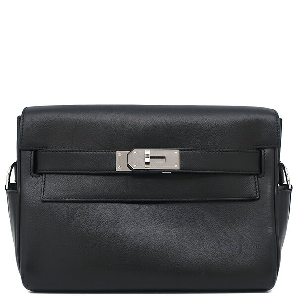 エルメス ショルダーバッグ ケリー メッセンジャーPM ブラック 黒 ショルダー 中古のサムネイル