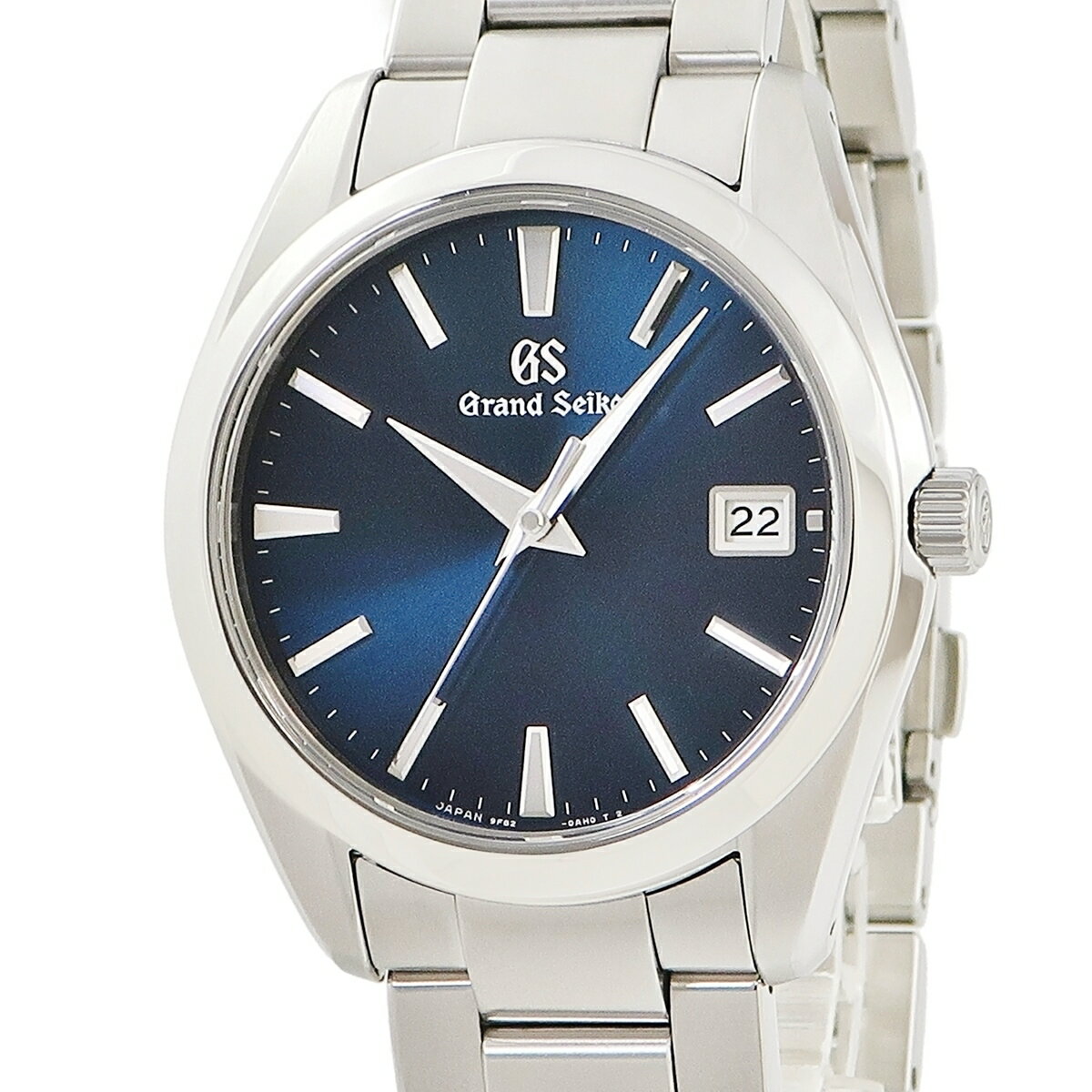 グランドセイコー 9F クォーツ SBGV225 9F82-0AF0 デイト 3針 ブルー サンレイ シルバー クオーツ
