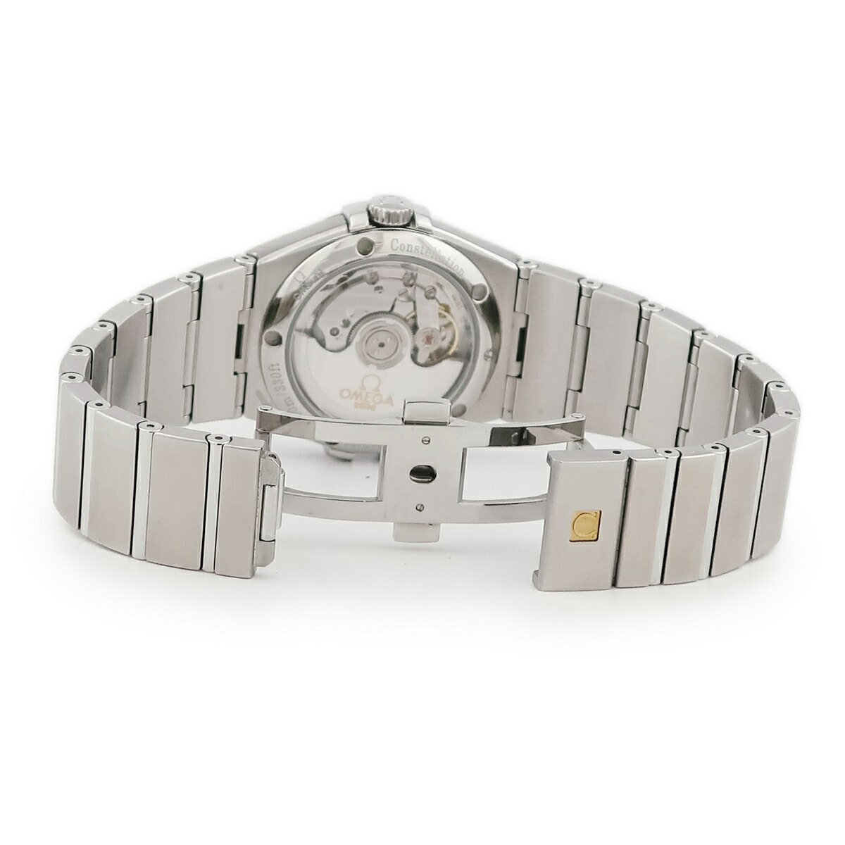 オメガ コンステレーション コーアクシャル クロノメーター 123.10.35.20.03.002 デイト ブルー 自動巻き