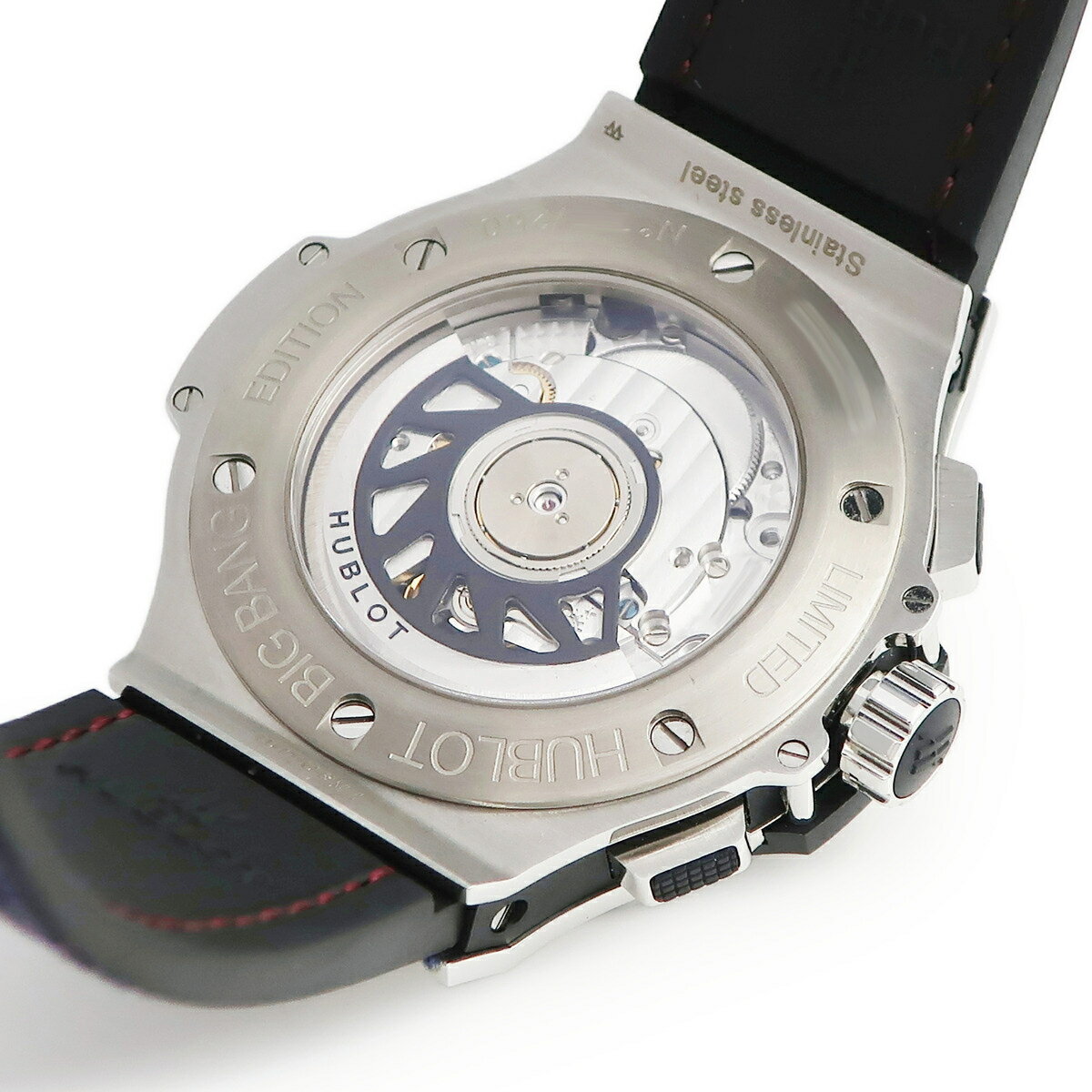 ウブロ ビッグバン パープル ジーンズ ダイヤモンド 341.SX.2790.NR.1104.JEANS 純正ダイヤ 限定 自動巻き