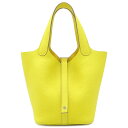 エルメス ハンドバッグ ピコタンロックPM トリヨンクレマンス イエロー 黄色 中古