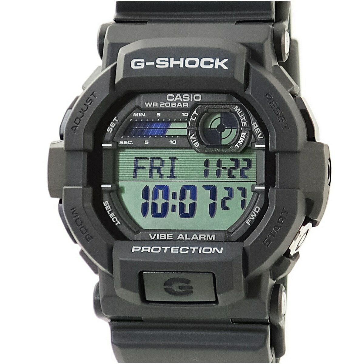 【楽天スーパーSALE】カシオ G-SHOCK GD-350-1CDR 新品未使用 Gショック デジタル 耐衝撃 防水 バイブレーション ブラック クオーツ