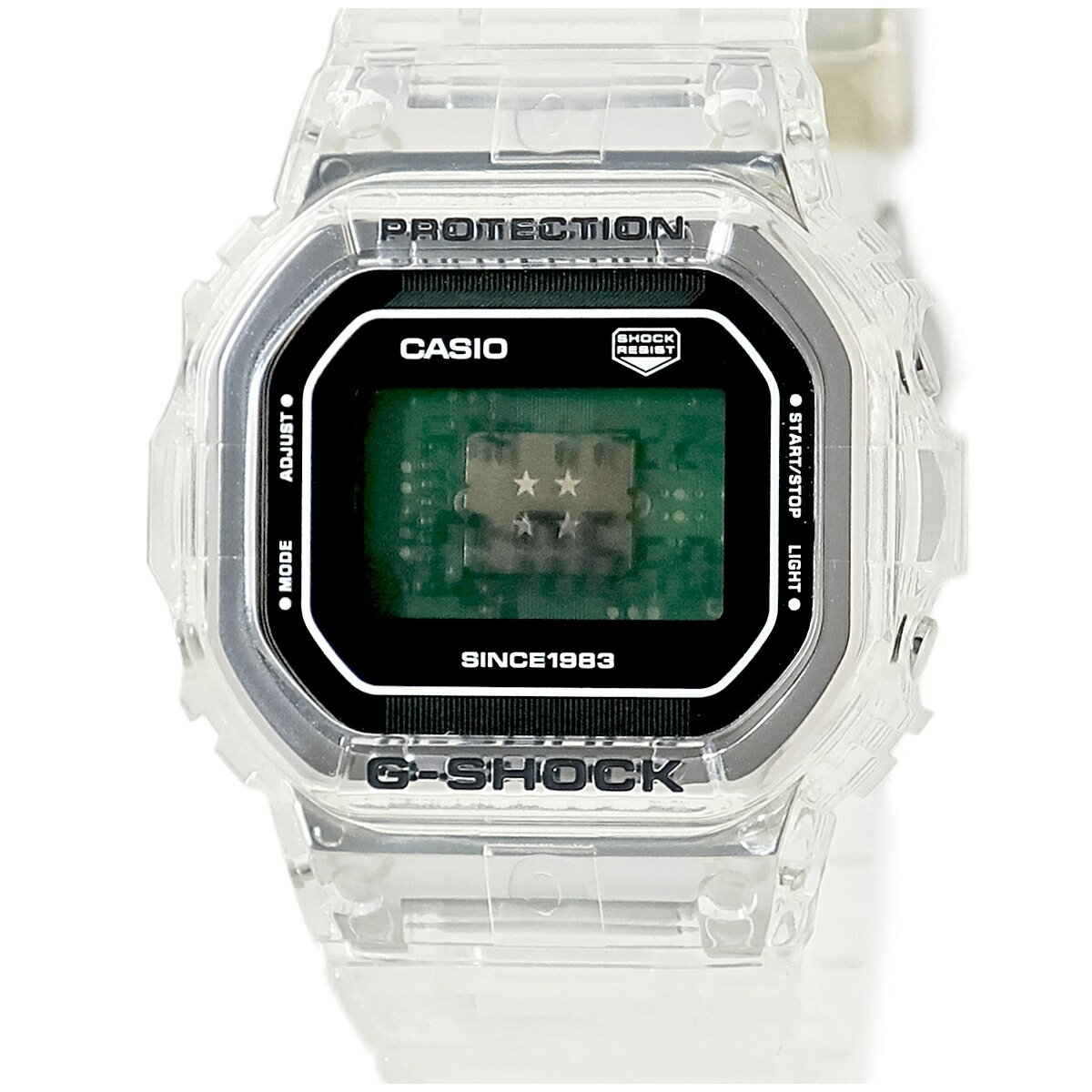 カシオ G-SHOCK クリア リミックス DW-5040RX-7ER 未使用 Gショック デジタル 耐衝撃 限定モデル クオーツ