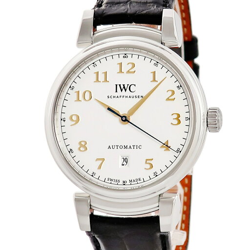 IWC ダ ヴィンチ オートマティック 40 IW356601 デイト アラビア アプライド シルバー 自動巻き