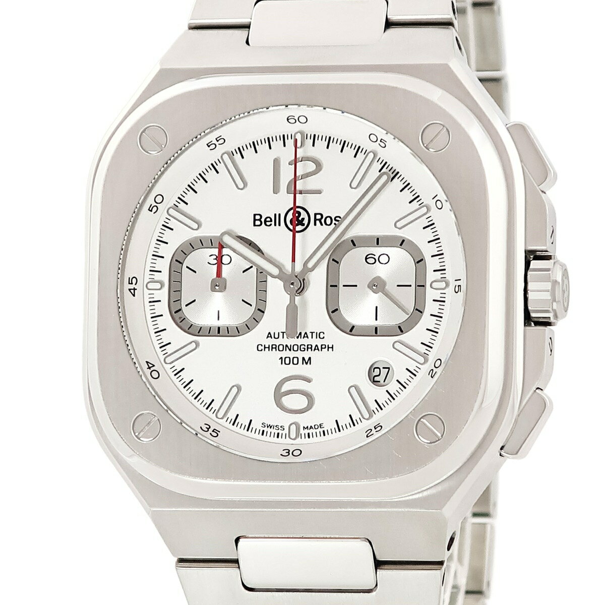 ベル&ロス BR 05 クロノ ホワイトホーク リミテッド BR05C-SI-ST/SST スモールセコンド 限定 自動巻き