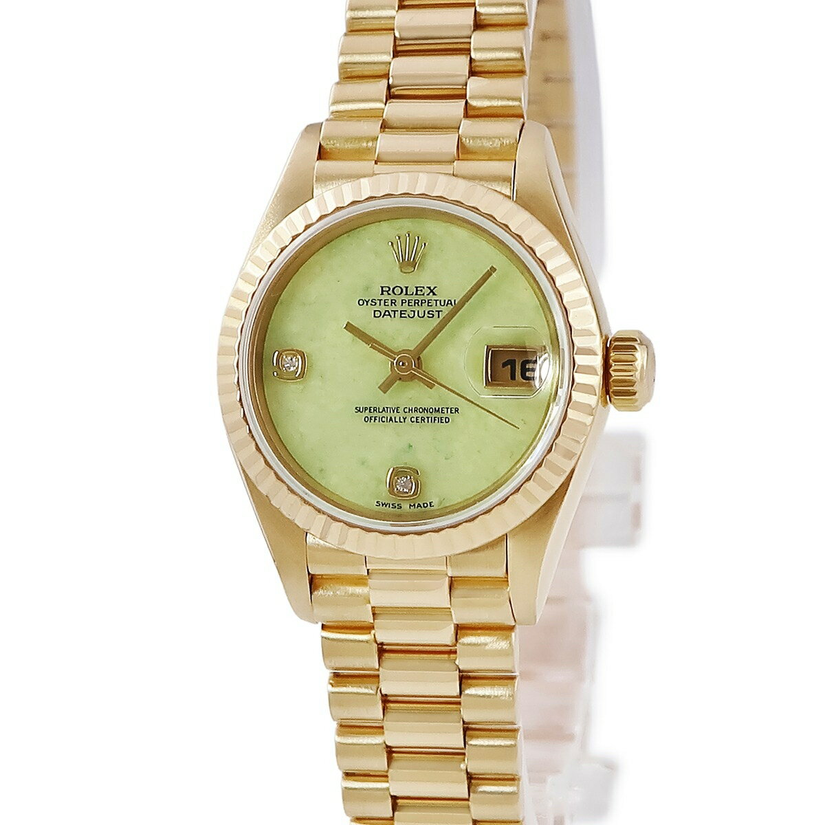 ロレックス デイトジャスト 791782BR OH済 A番 K18YG...(2)