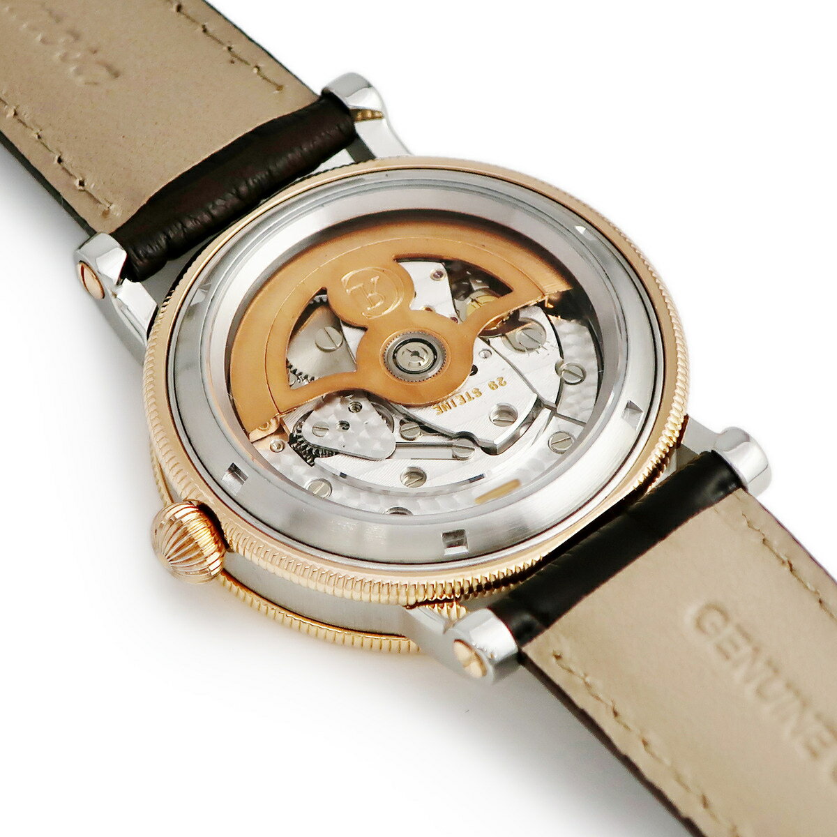 クロノスイス デルフィス ジャンピングアワー CH1422R K18RG×SS コンビ ギヨシェ レトログラード 自動巻き