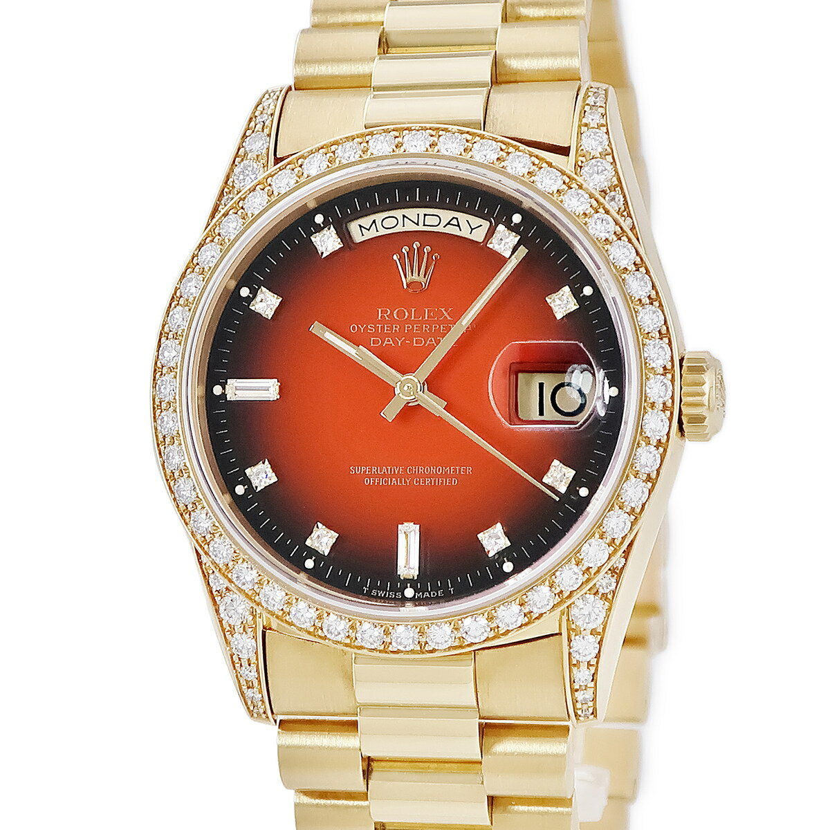 ロレックス デイデイト 36 18388A S番 K18YG無垢 純正...(2)