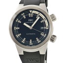 IWC アクアタイマー 腕時計（メンズ） IWC アクアタイマー オートマティック IW354807 黒 逆回転防止付きインナーベゼル 自動巻き