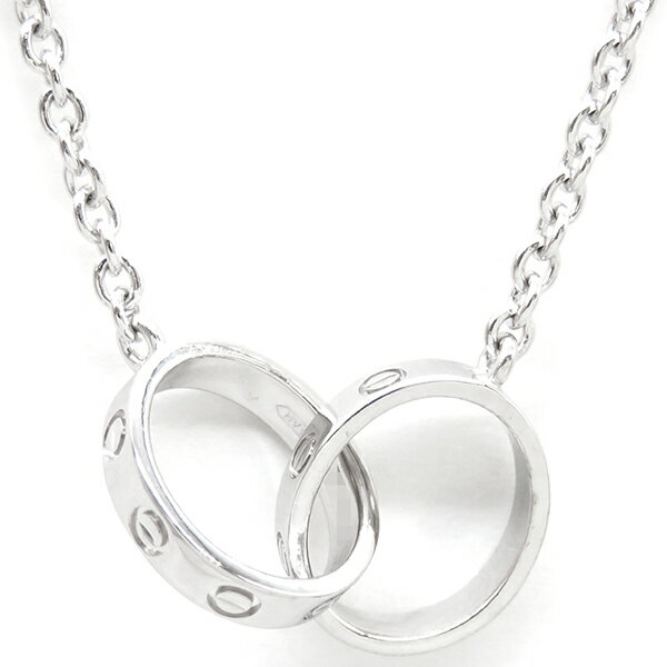 カルティエ Cartier ネックレス ラブ LOVE K18WG ホワイトゴールドB7212500 定番 人気 美品 【中古】のサムネイル