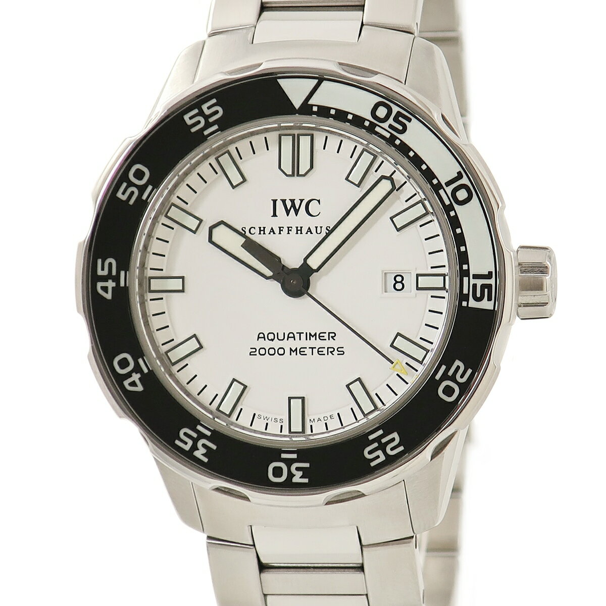 IWC アクアタイマー オートマティック 2000 IW356805 白 バー 生産終了 自動巻き