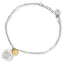 エンポリオアルマーニ ブレスレット アクセサリー レディース イーグルマーク シルバー&ゴールド&クリア EG3378040 EMPORIO ARMANI