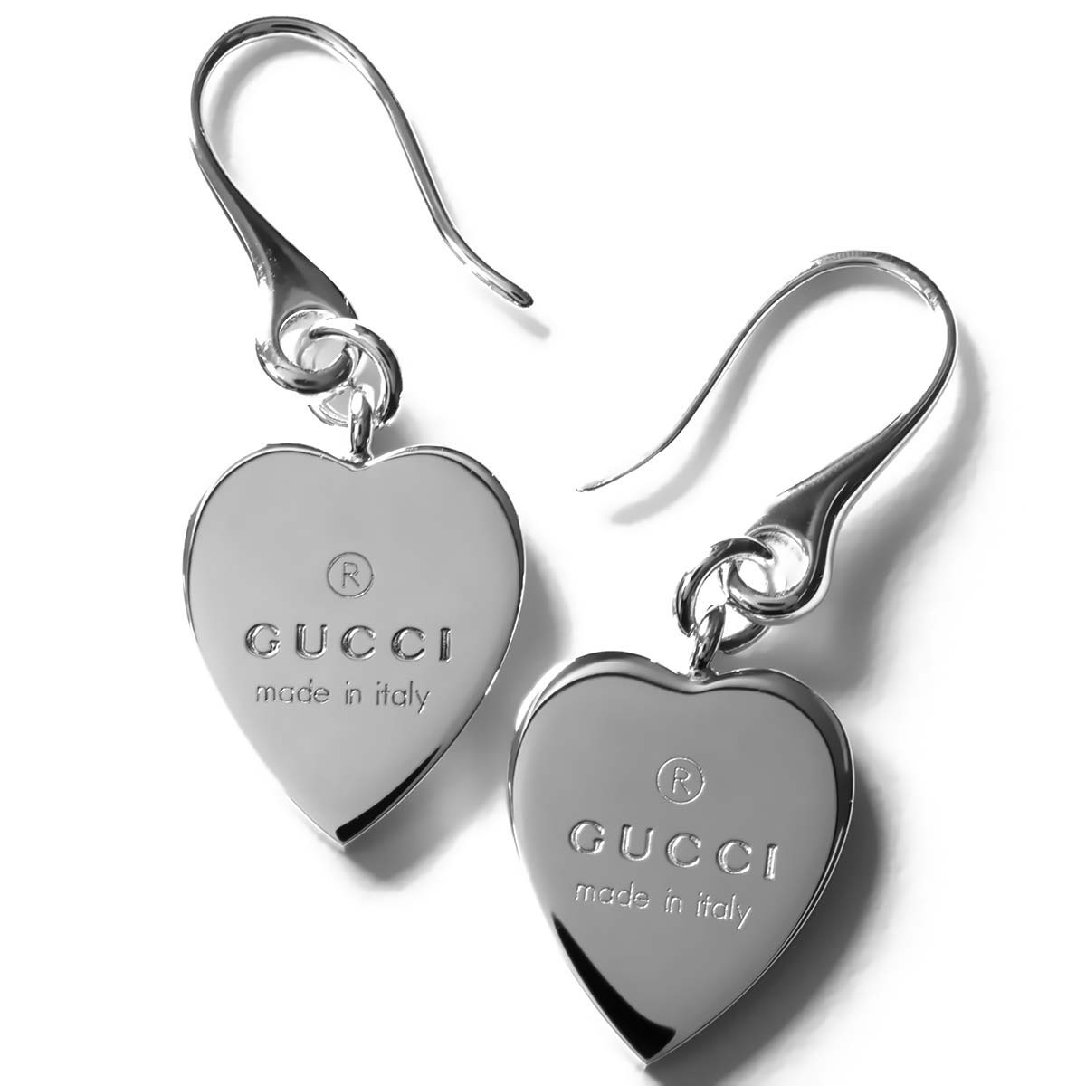 グッチ ピアス（レディース） グッチ ピアス アクセサリー レディース トレードマーク ハート シルバー 223993 J8400 8106 GUCCI