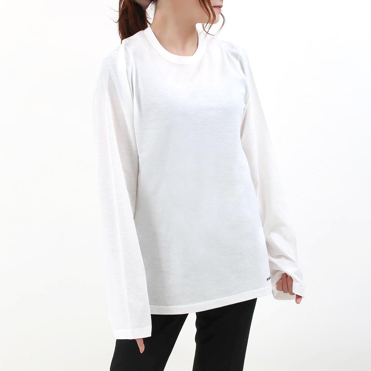 【大決算セール】ジルサンダー Tシャツ トップス メンズ レディース ホワイト JPUT707513 MT248308 100 JIL SANDERのサムネイル
