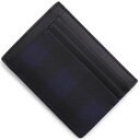 バーバリー クレジットカードケース メンズ ネイビーチェック ダークネイビー MS CHASE NCE 147586 A2519 8073285 BURBERR...