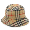 バーバリー バケットハット/ハット/帽子 メンズ レディース クラシック アーカイブベージュ&ブラック MH CLASSIC BUCKET 150551 A70...