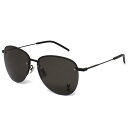 サンローランパリ (イヴサンローラン) サングラス メンズ レディース ティアドロップ UVカット YSL ブラック SL 328 KM 001 SAINT L...