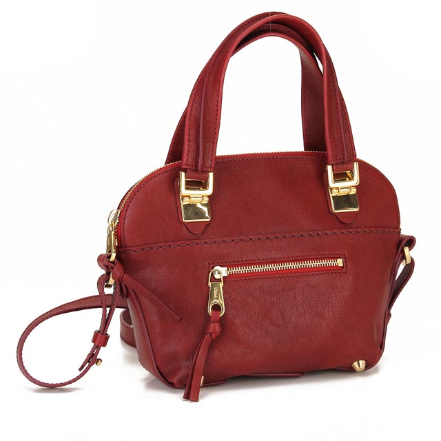 クロエ CHLOE アンジー ラムスキン ハンドバッグ レッド【RED】 3S0189 583 522 【レディース】