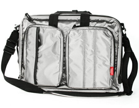 マンハッタンパッセージ ZERO GRAVITY 3way ブリーフケース シルバー 2475SV