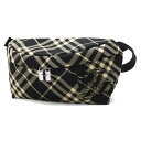 バーバリー ボディバッグ/ベルトバッグ/ウエストバッグ バッグ メンズ レディース BURBERRY CHECK バーバリーチェック 馬上騎士 ブラック&キャリ...