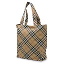バーバリー トートバッグ バッグ メンズ バーバリーチェック 馬上騎士 サンドブラウンマルチ ML CLASSICS TOTE CEK 158564 A2021...