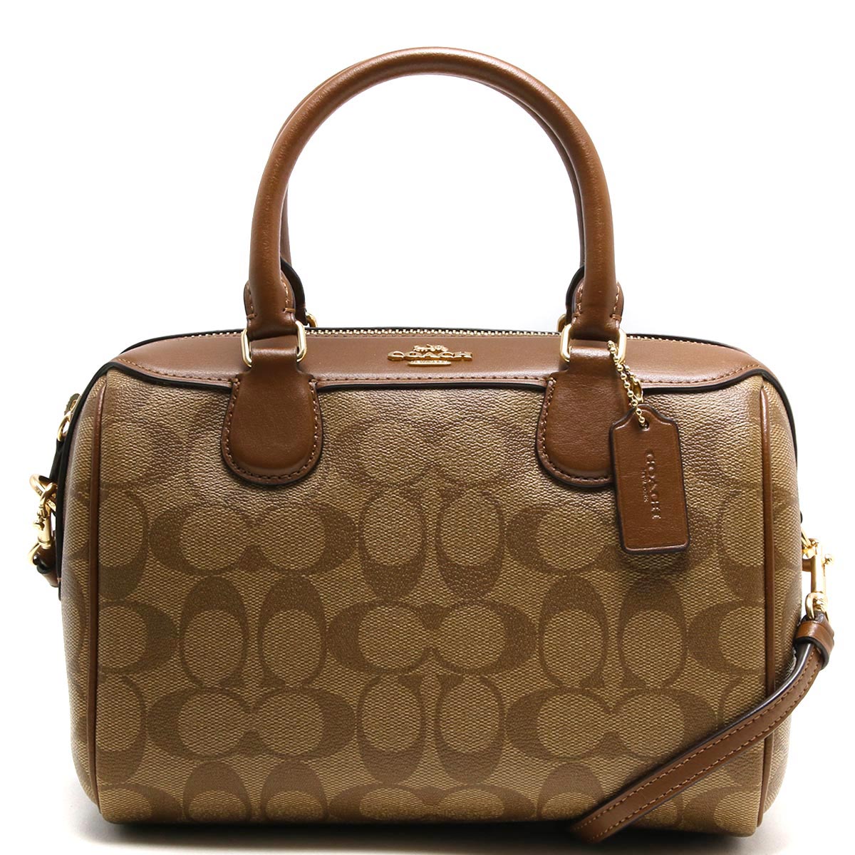 コーチ ボストンバッグ/ハンドバッグ/ショルダーバッグ バッグ レディース シグネチャー ミニ カー ...