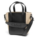 クロエ ハンドバッグ/ショルダーバッグ バッグ レディース クロエ センス スモール ブラック&ベージュ CHC23AS425 L16 001 CHLOE