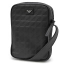 エンポリオアルマーニ ショルダーバッグ/クロスボディ バッグ メンズ イーグルマーク ブラック Y4R600 YQ67I 80001 EMPORIO ARMANI