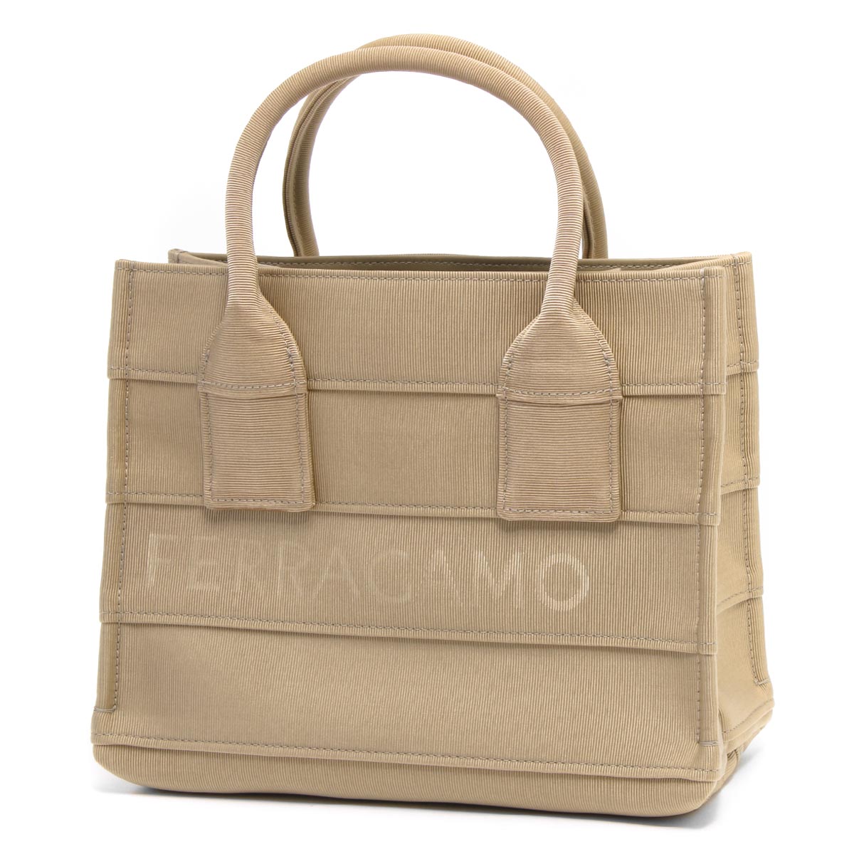 フェラガモ ハンドバッグ フェラガモ トートバッグ/ハンドバッグ バッグ レディース スモール ベージュ 214988 BEIGE 0765805 SALVATORE FERRAGAMO