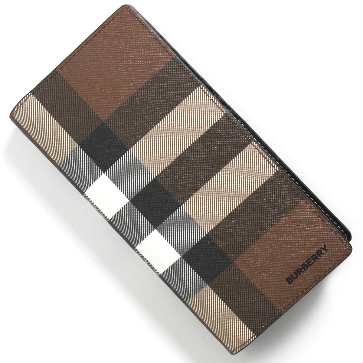 バーバリー 長財布 財布 メンズ キャベンディッシュ ジャイアントチェック ダークバーチブラウン MS CAVEMDISH GC9 116398 A8900 8...