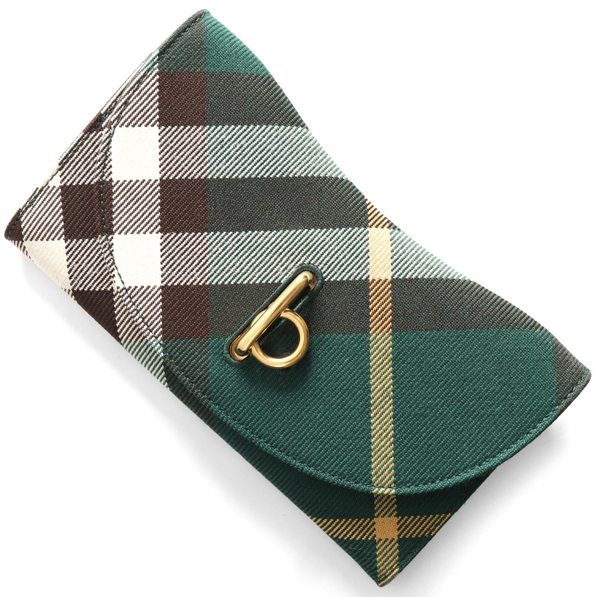 バーバリー 長財布 財布 レディース ロッキングホース バーバリーチェック アイビーグリーン LS ROCKING LONG WALLET RY7 153979...