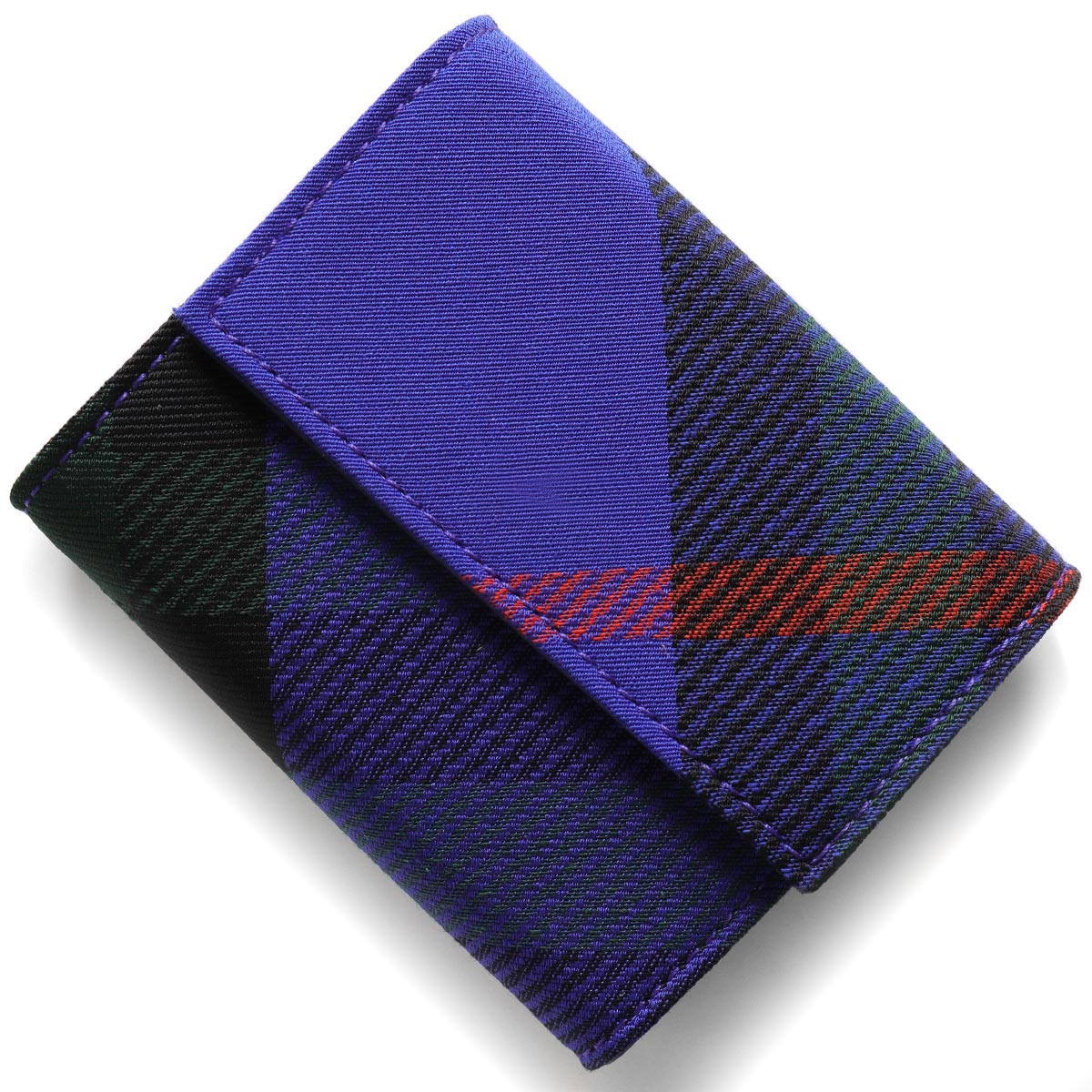 バーバリー 三つ折り財布/ミニ財布 財布 メンズ レディース チェック ナイトブルー LS COMPACT WALLET CJ1 153462 B7323 80...