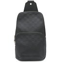 ルイヴィトン LOUIS VUITTON ボディバッグ 黒 シルバー金具 N41720 定番 人気 美品 【中古】