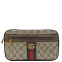 グッチ GUCCI ボディバッグ オフィディア GG ベルトバッグ オフィディア GGスプリームキャンバス ベージュ×エボニ 574796 メンズ レディース ユニセックス 定番 人気 美品 