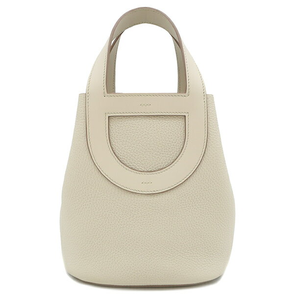 エルメス ハンドバッグ インザループ 18 トリヨンクレマンス ホワイト未使用 オフホワイト 中古のサムネイル