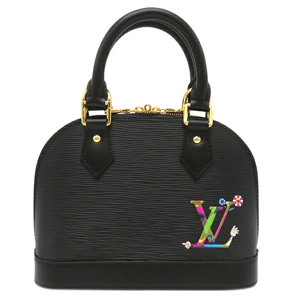 ルイヴィトン 2WAYバッグ LV×TM アルマ BB エピレザー ブラック ショルダー ハンドバッグ 村上隆 コラボ M13670 中古のサムネイル