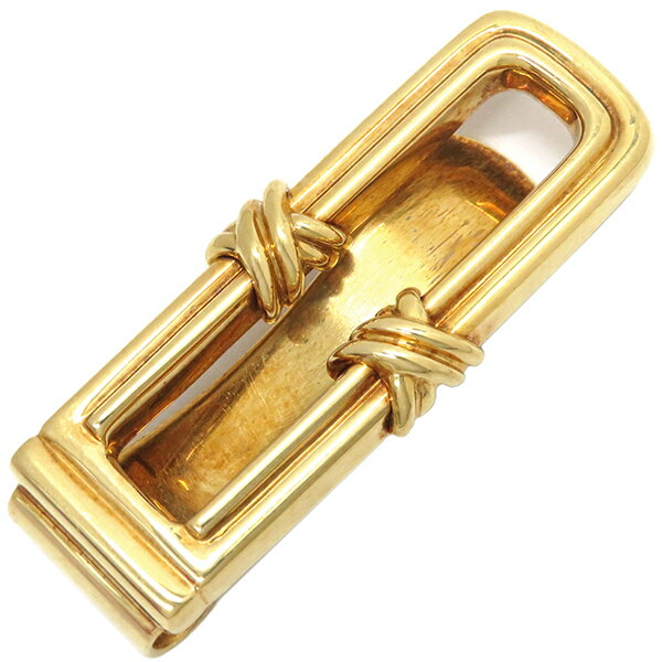 マネークリップ １８K（ピンクゴールド）無垢 ダイヤ・ルビー