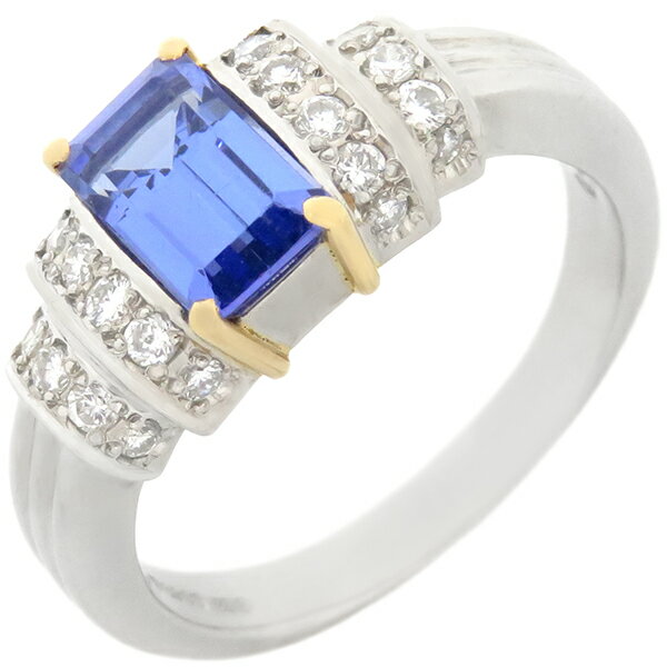 【中古】リング指輪タンザナイトダイ...