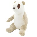 エルメス ぬいぐるみ パンダ エミール コットン ベージュ トワルH 中古