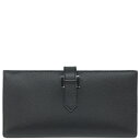 エルメス 長財布 ベアンスフレ モノクローム ブラック未使用 黒 二つ折財布 新刻印 中古