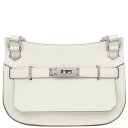 エルメス ショルダーバッグ ジプシエール ミニ スイフト ホワイト 白 中古