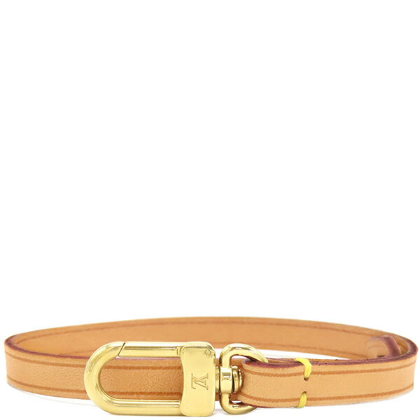 ルイヴィトン ショルダーストラップ 35cm ヌメ革 ベージュ ポシェットアクセソワール用 中古