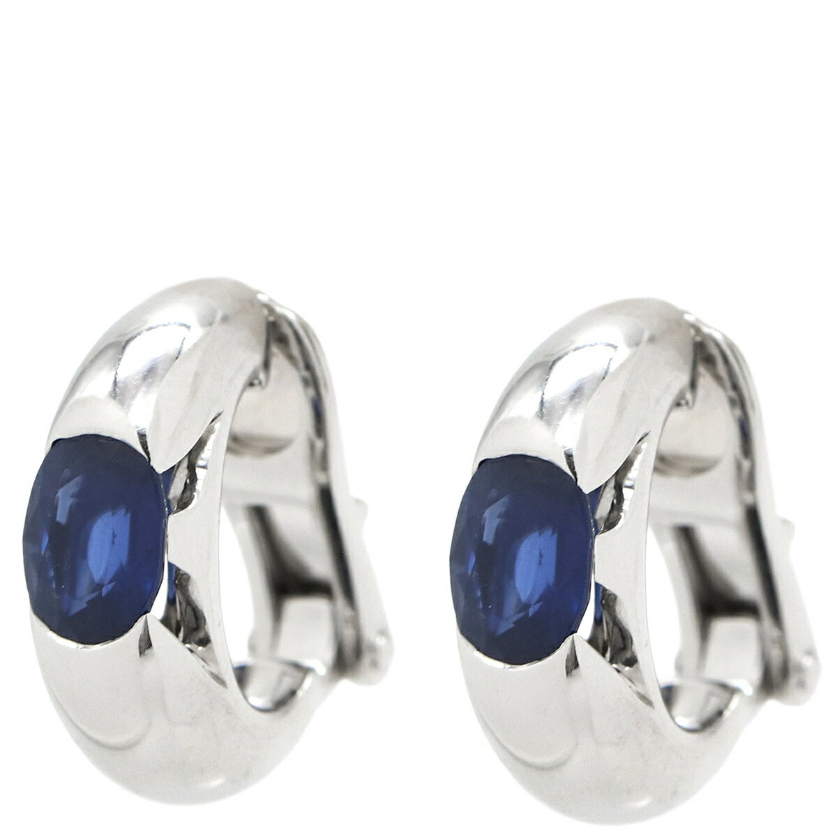 【中古】ブルガリイヤリングサファイ...