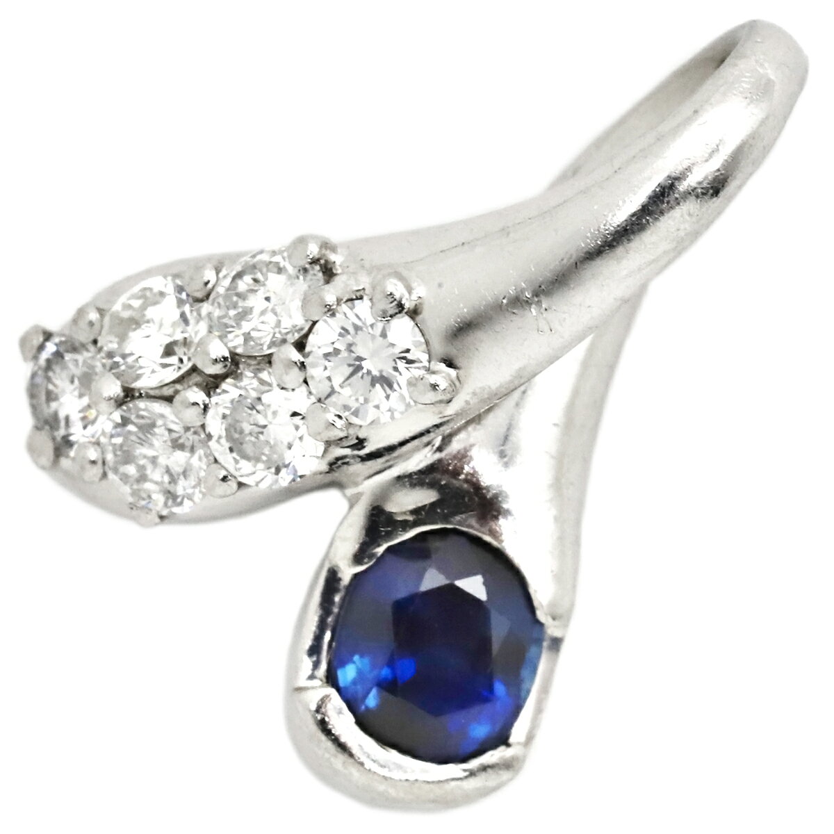 【中古】ペンダントトップPt900...