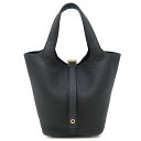 エルメス ハンドバッグ ピコタンロック PM トリヨンクレマンス ブラック 黒 中古