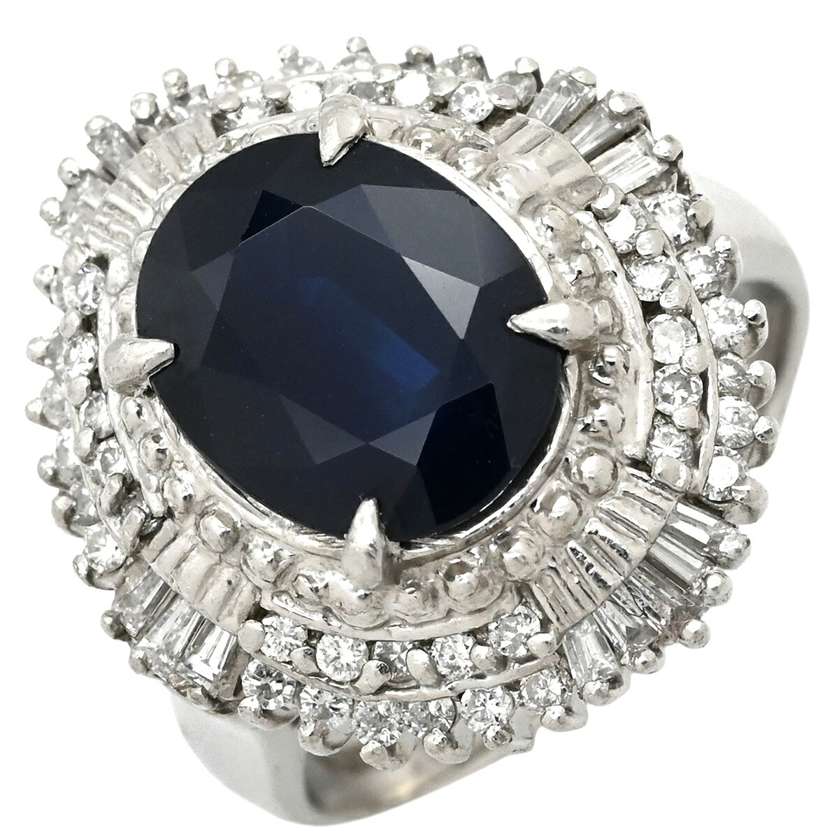 【中古】リング指輪ブルーサファイア...