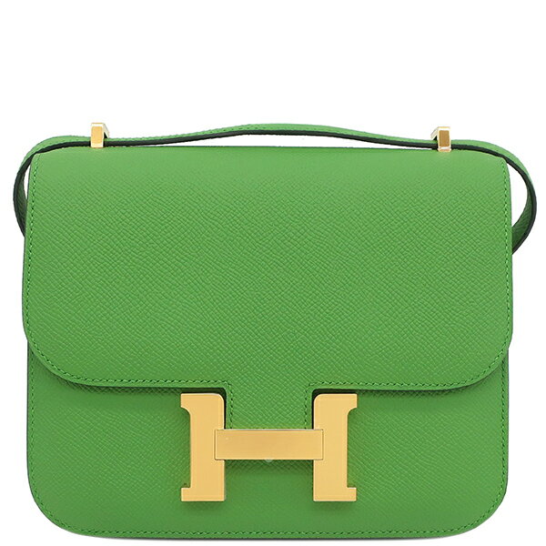 エルメス HERMES ショルダーバッグ コンスタンス3 ミニ ミロワール ヴォーエプソン ヴェールユッカ 【中古】のサムネイル