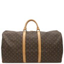 ルイヴィトン LOUIS VUITTON ボストンバッグ キーポル60 モノグラム 旅行カバン 茶 ゴールド金具 M41422 定番 人気 美品 【中古】