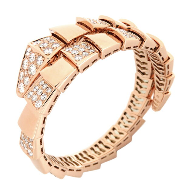 ブルガリ BVLGARI ブレスレット セルペンティ ヴァイパー シングルコイル ダイヤモンド/K18PG ピンクゴールドBR855312 定番 人気 美品 【中古】のサムネイル